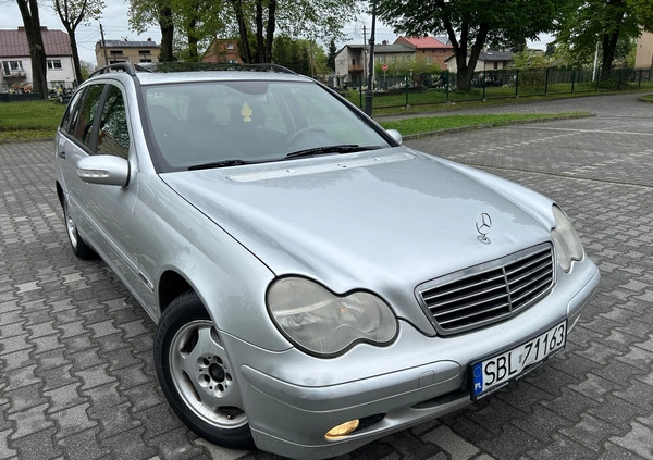 Mercedes-Benz Klasa C cena 9900 przebieg: 309500, rok produkcji 2001 z Bieruń małe 154